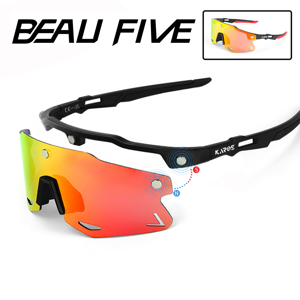 Fishing Sunglasses Polarized - BEAU FIVE Manyetik Polarize Güneş Gözlüğü