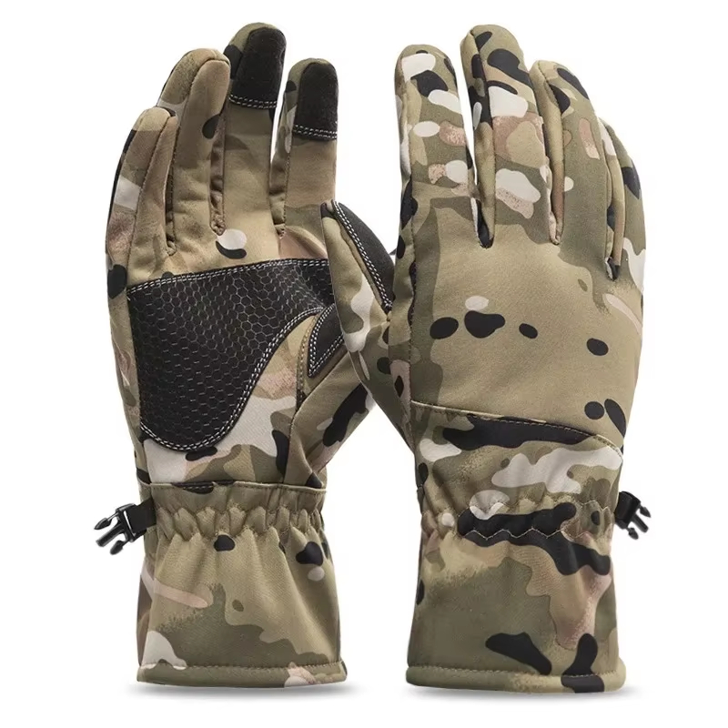 Fishing Gloves - Tactics Outdoors Kamuflaj Av Sıcak Tutma