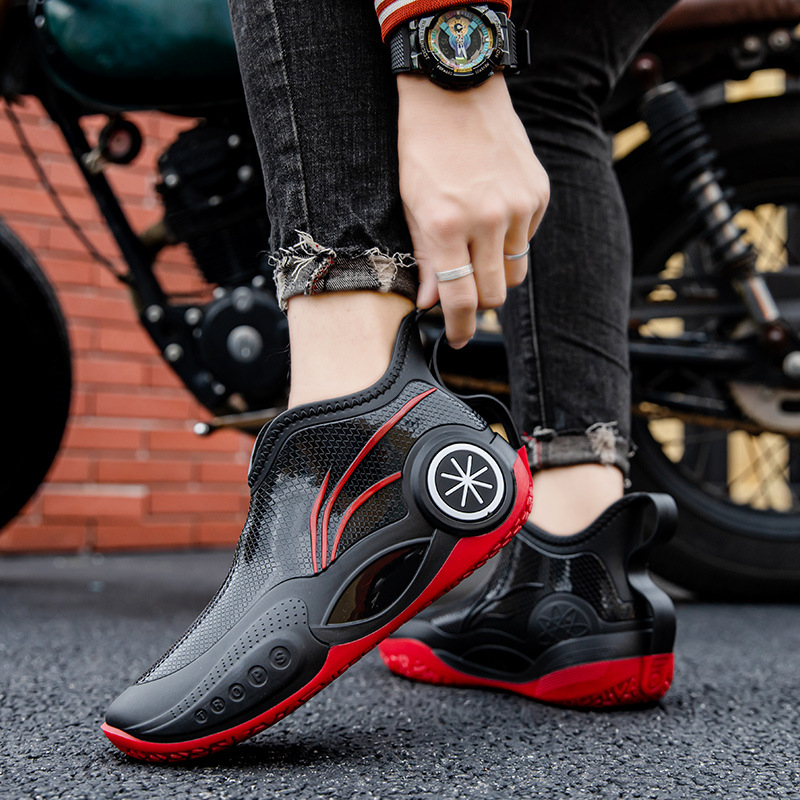 Fishing Boots - 2026 erkek moda kaymaz yağmur çizmeleri